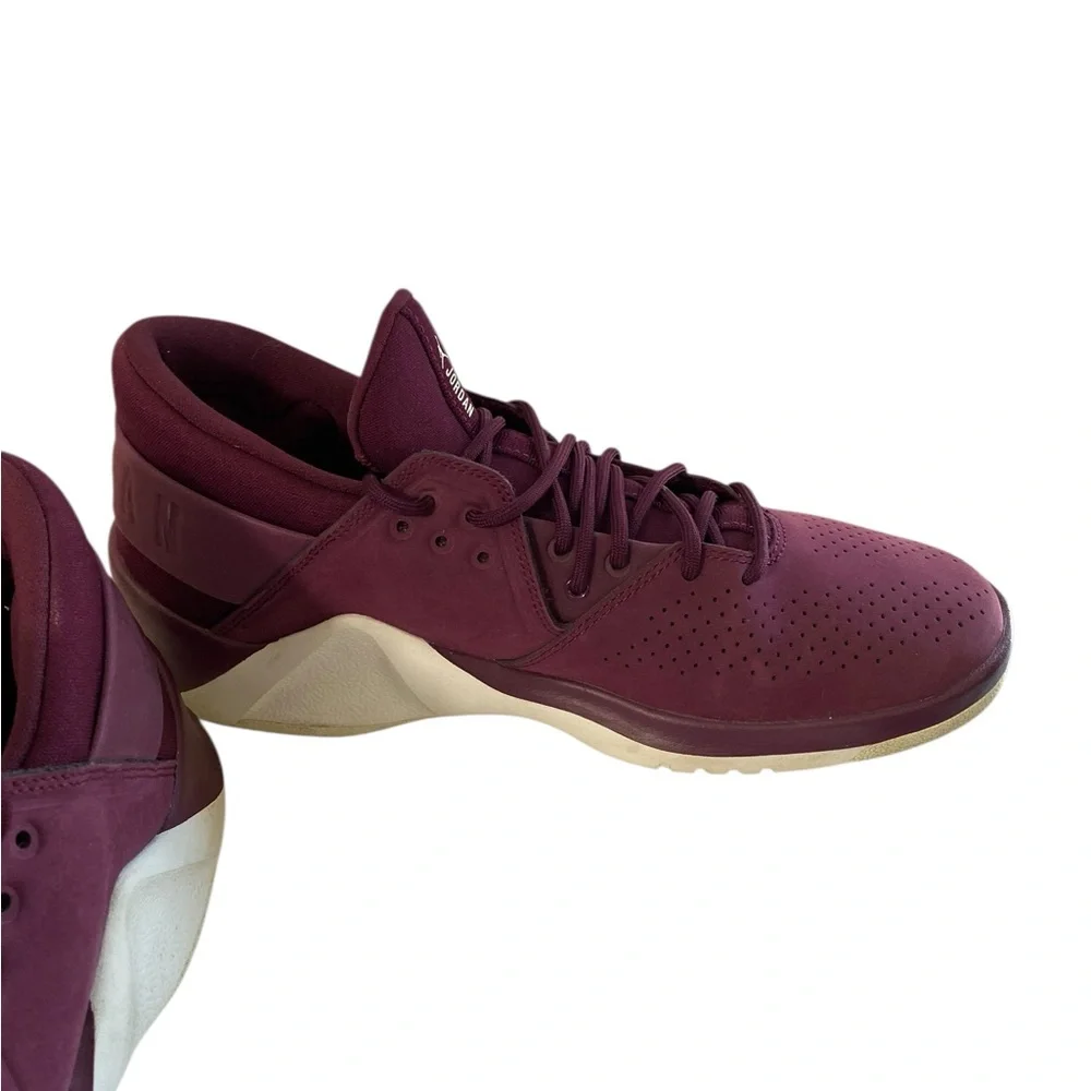 Nike Air Jordan Flight Fresh Premium‎ AH6462 625 Maroon Basketball Mens Size 8.5